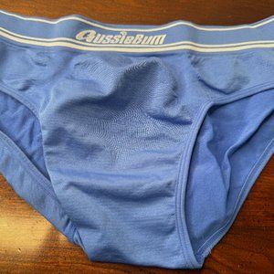 AussieBum Men's Medium Blue Briefs